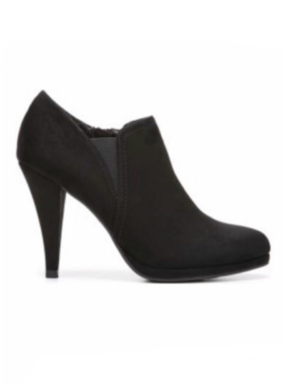 Fergie Black Cassie High Heel Booties Boot Size 10 NEW